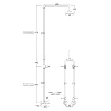 RL9581 Line Drawing